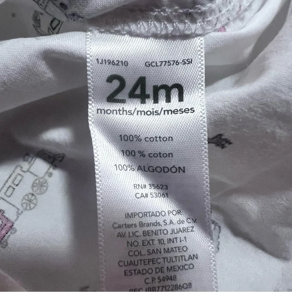 NWT Carters size 24 months two piece outfit